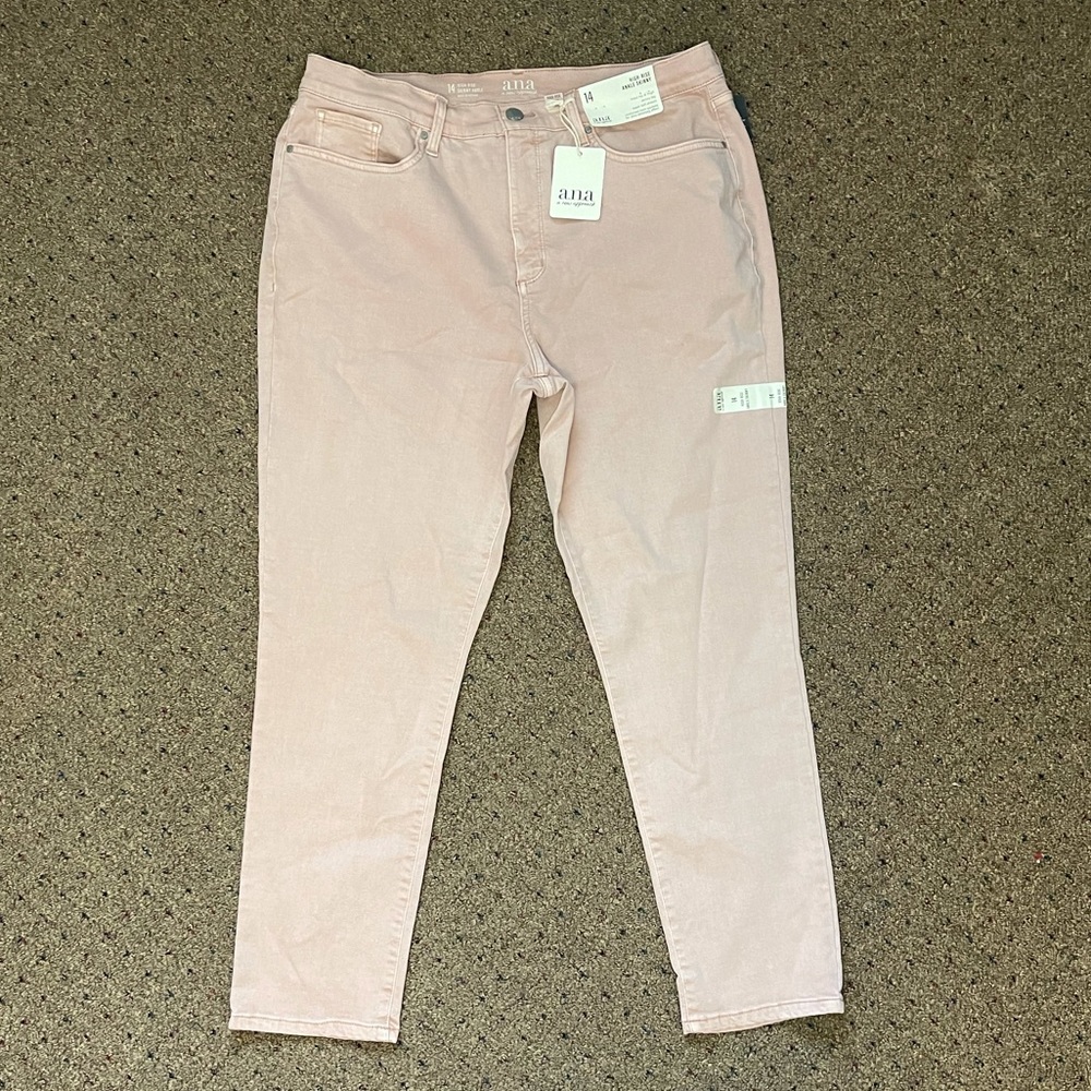 NWT a.n.a High-Rise Skinny Jeans | size 14